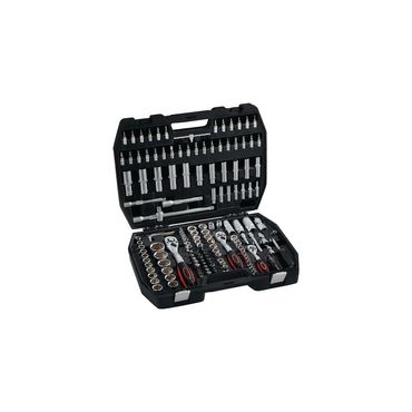 NOW Steckschlüsselsatz 171-teilig 1/4 + 3/8 + 1/2" Schlüsselweiten 4-32 mm Anzahl Zähne 72/72/72 6-Kant