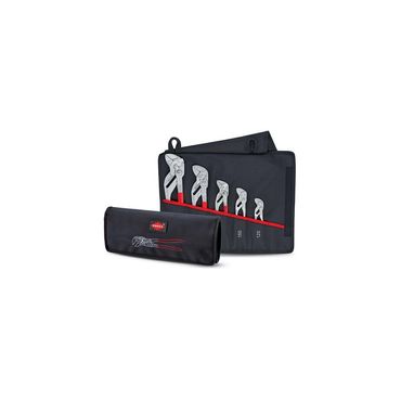 Knipex Zangenschlüsselset  Inhalt 5-teilig verchromt Rolltasche