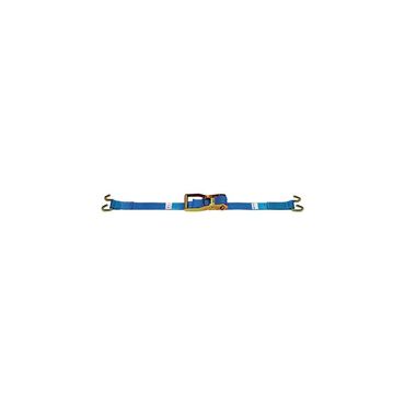 Dolezych Zurrgurt DIN EN 12195-2 Länge 8 m Breite 50 mm mit Ratsche + Rahmenhaken LC U 4000 daN