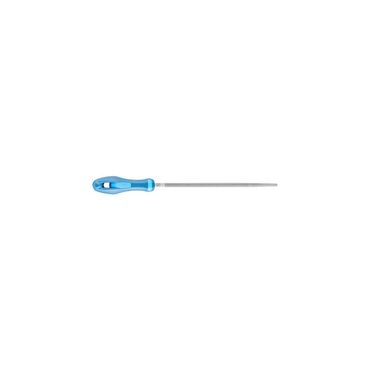 Pferd Werkstattfeile DIN 7261 Länge 200 mm Querschnitt 7,5 mm Hieb 1 Rund 2K-Ergo