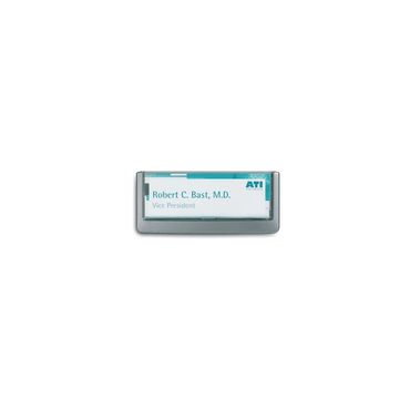 Durable Tür-/Infoschild  B149xH52,5mm Sichtfenster Acrylglas Rückenteil ABS graphit