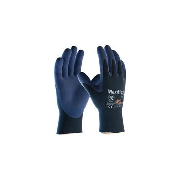 Atg Handschuhe MaxiFlex® Elite 34-274 Größe 11 blau/blau  EN 388 PSA-Kategorie II, VE: 12 Paar