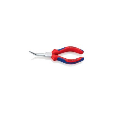 Knipex Nadelzange  Länge 160 mm 45° gewinkelt verchromt Mehrkomponenten-Hüllen