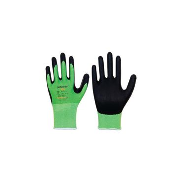 Leipold Handschuhe LeikaFlex® Cool Größe 8 grün/schwarz EN 388/EN 420 PSA-Kategorie II , VE: 12 Paar