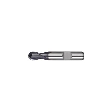 Promat Vollradiusfräser  Nenn-Ø 3 mm Einsatzlänge 11 mm HSS-Co8 TiCN DIN 1835 B Schneidenanzahl 2 extra kurz