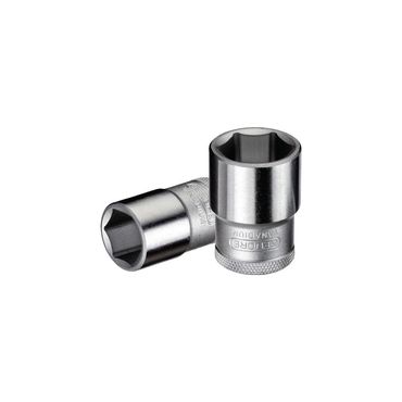 Gedore Steckschlüsseleinsatz 19 1/2" 6-kant Schlüsselweite 22 mm Länge 41,5 mm