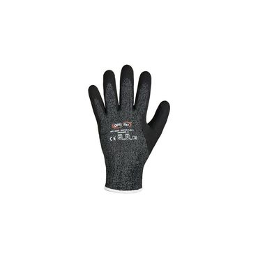 Optiflex Schnittschutzhandschuhe Winter Flex 5 Größe 10 grau/schwarz EN 388 PSA-Kategorie II , VE: 12 Paar