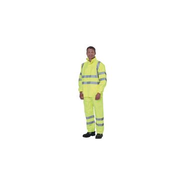 Prevent Warnschutz-Regenjacke  Größe XXL gelb