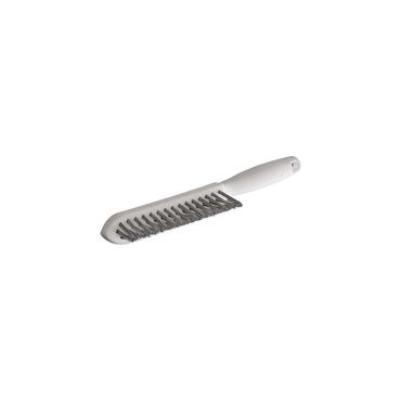 Lessmann Kehlnahtbürste  Länge 290 mm 0,35 mm VA-Stahldraht gewellt 3-reihig