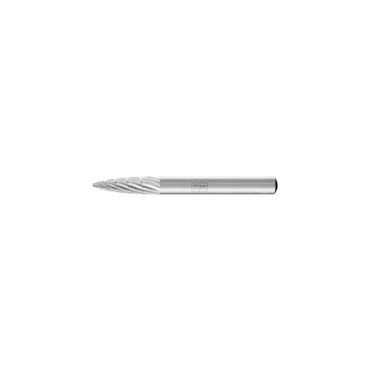 Pferd Frässtift SPK Ø 6 mm Kopflänge 18 mm Schaft-Ø 6 mm HSS Verzahnung 3