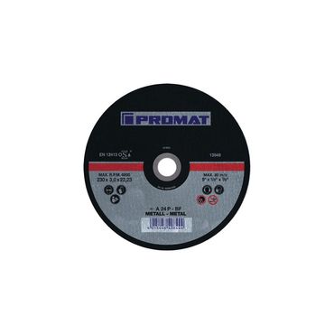 Promat Trennscheibe  D115x1,6mm gerade Stahl Bohrung 22,23 mm, VE: 25