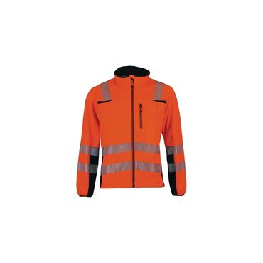 Prevent trendline Warnschutz-Softshelljacke Prevent® Trendline Größe L orange/schwarz