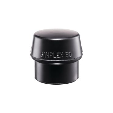 Halder Schonhammerkopf SIMPLEX Kopf-Ø 100 mm Gummi schwarz mittelhart