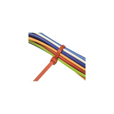 Sapiselco Kabelbinder  Länge 280 mm Breite 4,5 mm Polyamid 6.6 rot