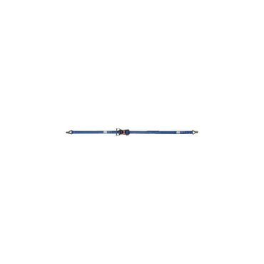 Dolezych Zurrgurt DIN EN 12195-2 Länge 6 m Breite 25 mm mit Ratsche + Spitzhaken LC U 1000 daN