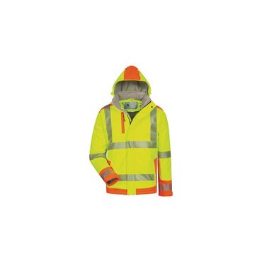 Elysee Warnschutz-Softshelljacke Rickmer Größe XXL gelb/orange