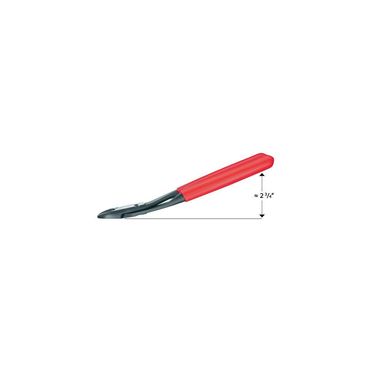 Knipex Kraftseitenschneider  Länge 200 mm Form 2 Kunststoffüberzug