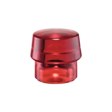 Halder Schonhammerkopf SIMPLEX Kopf-Ø 50 mm Plastik rot hart