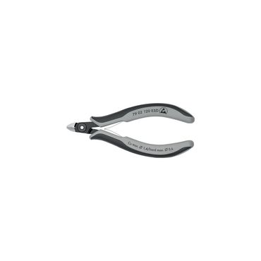Knipex Präzisions-Elektronik-Seitenschneider  Länge 120 mm Form 0 Facette ja, sehr klein poliert