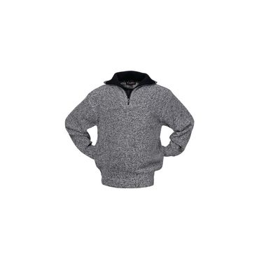 Scheibler Pullover  Größe XL schwarz/weiß-meliert