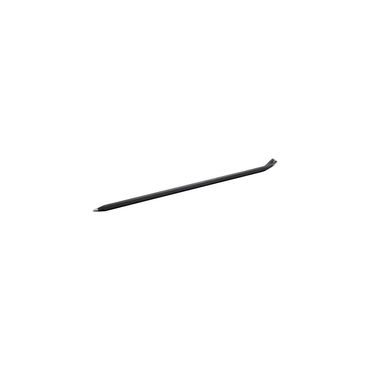 Brechstange  Länge 1250 mm Breite 25 mm Form kantig gebogene Klaue pulverbeschichtet