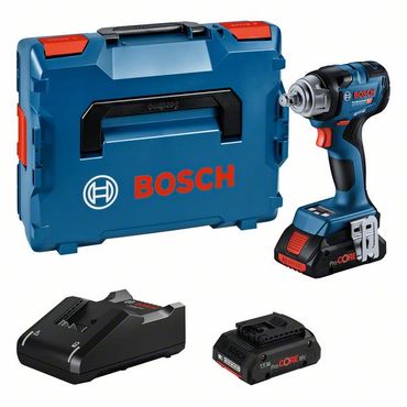 Bosch Akku-Drehschlagschrauber GDS 18V-330 HC, 2x 4,0 Ah ProCore+Lader in L-BOXX