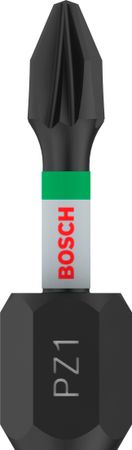 https://media.bosch-pt.com/ac/highres/2608522400_bo_pro_u_f_1_3634604.jpg Bosch PRO Pozidriv Impact Bit, PZ1, 25 mm, 2 Stück