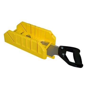 Stanley Gehrungslade PVC 350mm mit Rückensäge 1-19-800