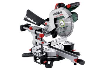 Metabo Akku-Kappsäge KGS 18 LTX BL 254 (614254810) mit Zugfunktion ; ; 18V 2x8Ah LiHD + ASC 145