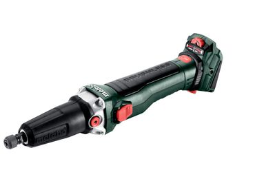 Metabo Akku-Geradschleifer GVB 18 LTX BL 11-28 ohne Akku und Ladegerät im Karton