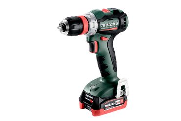 Metabo Akku-Bohrschrauber PowerMaxx BS 12 BL Q, 12V 2x 4,0 Ah LiHD und Ladegerät in metaBOX 118