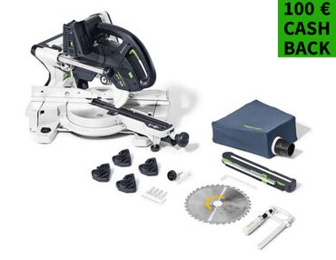 Festool Akku-Kapp-Zugsäge KSC 60 EB-Basic KAPEX ohne Akku und Ladegerät