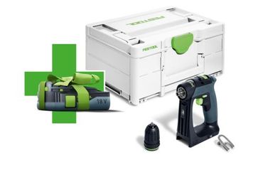 Festool Akku-Bohrschrauber CXS 18-Basic-3,0, 1x 3,0 Ah Akku im Systainer