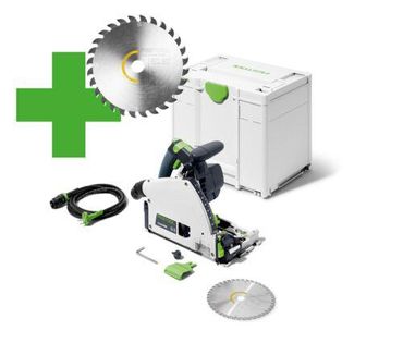 Festool Tauchsäge TS 60 K-Plus Master Edition 2023 mit 2 Sägeblätter im Systainer