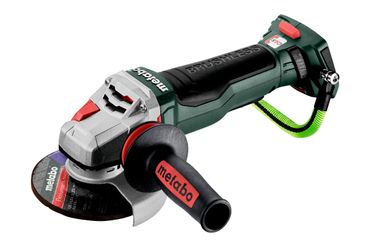 Metabo Akku-Winkelschleifer WPBA 18 LTX BL 15-125 Quick DS mit Bremse in metaBOX 165 L ohne Akku und Ladegerät