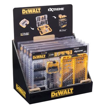 DeWALT Bit- und Bohrer-Set EXTREME 63-tlg.in Tough Case DT70759-QZ