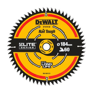 DeWALT Kreissägeblatt ELITE 184 x 16 mm/ 60 WZ
