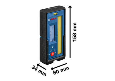 Récepteur laser LR 45 Bosch pour faisceaux laser verts et rouges