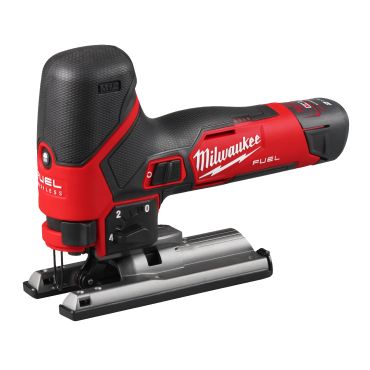 Milwaukee M12 FUEL Akku-Stichsäge M12FJS-442X, 1x 4,0 + 1x 2,0 Ah und Ladegerät in HD-BOX