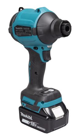 Soffiatore Makita DAS180RT Senza Spazzole - 18V Con Batteria 5.0Ah E Caricabatterie - Foto 7