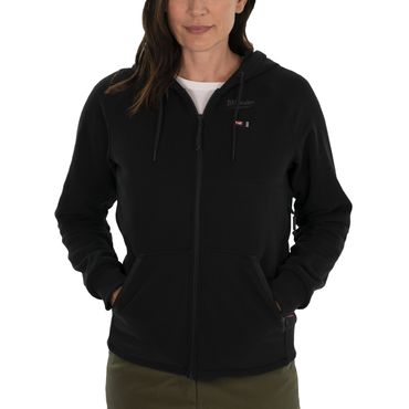 Milwaukee Akku-Thermo-Kapuzenpullover M12 HHLBL1-0(XL) 12V Damen schwarz, ohne Akku u. Ladegerät