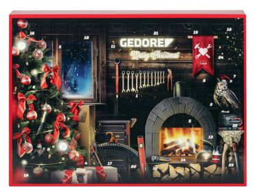 Gedore Red Adventskalender 2024 - 33-teilig, 