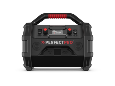 PerfectPro Baustellenradio ROCKTAGON 18V AMPShare, Multi-Battery System