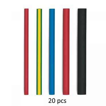 Steinel Schrumpfschlauch-Set 4,8 - 12,0 mm Länge 120 mm, 20 tlg.