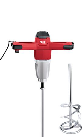Flex Rührwerk MXE 1000 + WR2 120, 1010 Watt, 1-Gang-Rührer mit Gasgebeschalter