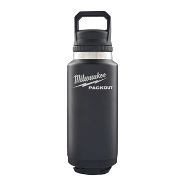 Milwaukee PACKOUT Thermosflasche schwarz, 1065 ml mit Schraubdeckel