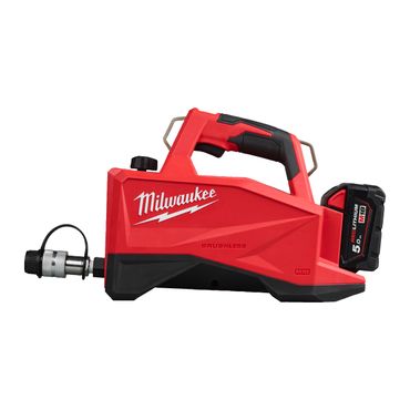 Milwaukee M18 Akku-Mini-Hydraulikpumpe M18 HMP700-501, 1x 5,0 Ah und Ladegerät