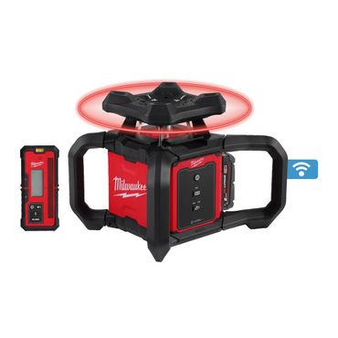 Milwaukee M18 ONE-KEY Akku-Rotationslaser M18 RLOH600-201C, 1x 2,0 Ah und Lader