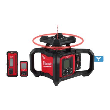 Milwaukee M18 ONE-KEY Akku-Rotationslaser M18RLOHV1200-501C, 1x 5,0 Ah und Lader im Koffer