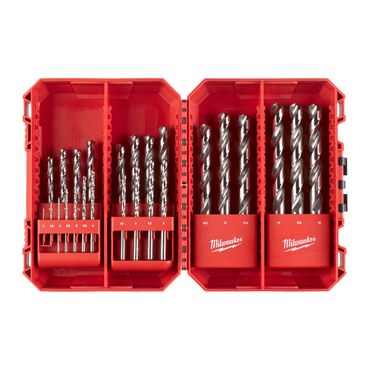 Milwaukee HSS-G THUNDERWEB Metallbohrer DIN 338, 25-teilig